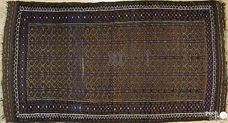 Two Baluch mats, ca. 1920, 5'9" x 3'4" and 4'8" x'