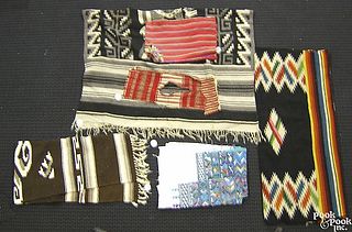 Mexican and South American weavings to include a r