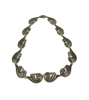 A STERLING MEXICAN TAXCO NECKLACE
