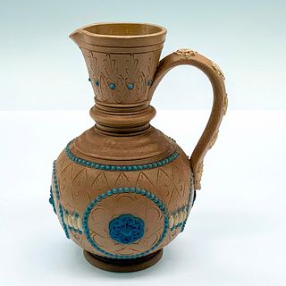 Doulton Lambeth Pitcher in Craftsman Style Decoration