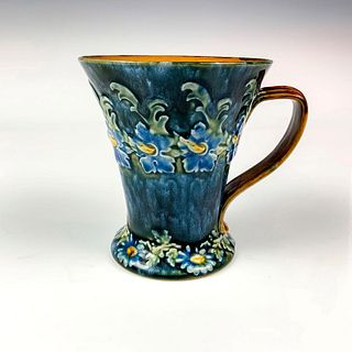 Antique Doulton Lambeth Art Pottery Coffee Mug