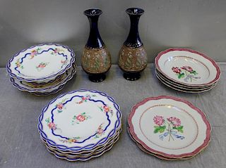 Lot of Assorted Porcelain Plates ,Tazzas and a
