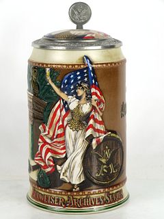1995 Budweiser "1893 Columbian Exposition" CS169 Stein Missouri Saint Louis