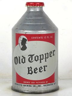1939 Old Topper Beer 12oz 198-04 Crowntainer New York Rochester
