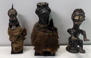 Lot of 3 Antique Tribal / African Figures.