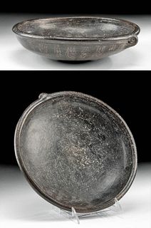 Fine Ancient Amlash Blackware Bowl
