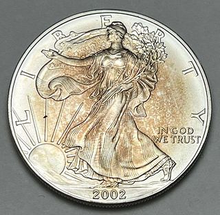 2002 American Silver Eagle 