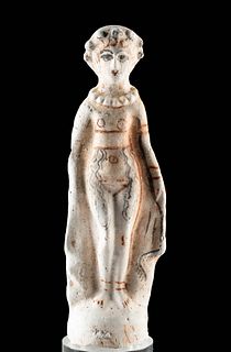 Romano-Egyptian Stucco Female Figure, ex-Christie's