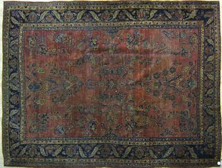 Roomsize Sarouk rug, ca. 1920, with floral pattern