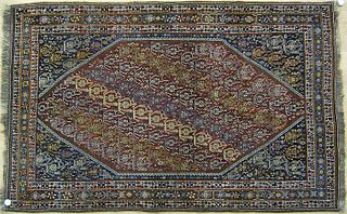 Quashgai throw rug, ca. 1940.