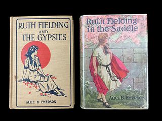 2 Ruth Fielding Series Books by Alice B. Emerson, 1915 & 1917
