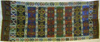 Two semi-antique Kilim long rugs, 12'9" x 5'2" and