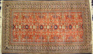 Contemporary Shirvan rug, 9' x 5'4".