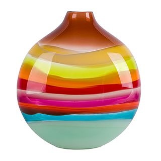 Caleb Nichols (American)Studio Glass Vase