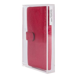 Red Leather Wallet- a Jest.