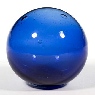 FREE-BLOWN GLASS WITCH BALL