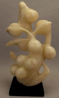 20th C. "Chrissy" Modernist Alabaster Sculpture