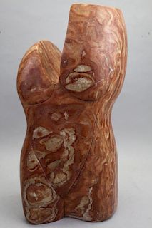 Modernist Carved Marble Sculpture