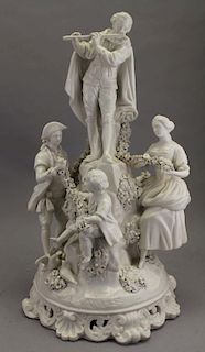 Exceptional 18th C. Meissen Figural Grouping
