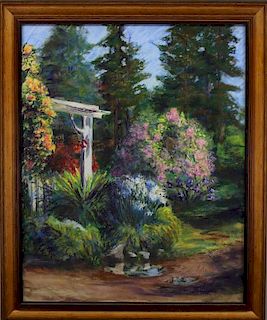 Suzi Marquess Long, Garden Scene