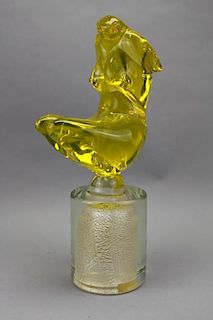1950's Italian Murano Figural Glass Sculpture