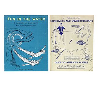 1950s Scuba Skin Diving & Spearfishing Books