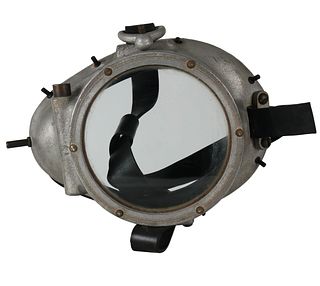 Early 1940s 1950s Shallow Water Abalone Mask