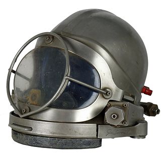 Joe Savoie Stainless Steel Serial #18 Diving Helmet