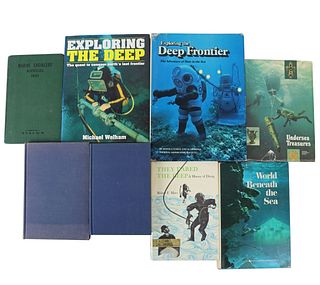 Vintage Diving Adventures & History Books Collection #9