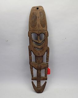 Sepik River Skull Rack Figure