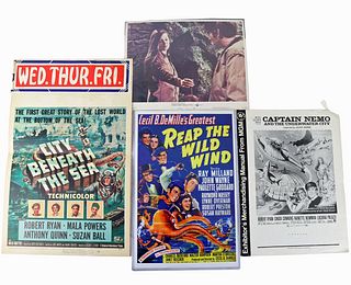Vintage Diving Movie Posters Press Kit & Photos