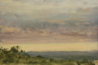 20th C. American Landscape Watercolor