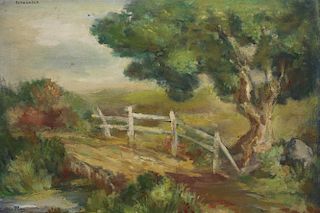 Howard Schroeder (1910 - 1995) Landscape