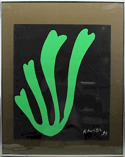Henri Matisse (1869 - 1954) Linocut