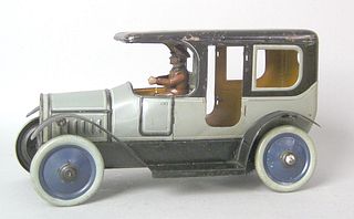 Carl Bubb painted tin limousine, early 20th c., 11