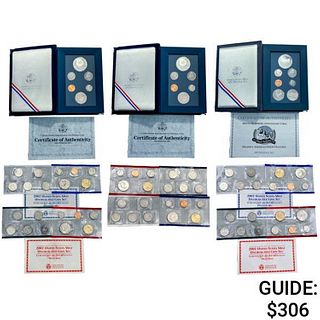 1990-2002 US Proof Mint Sets [79 Coins]
