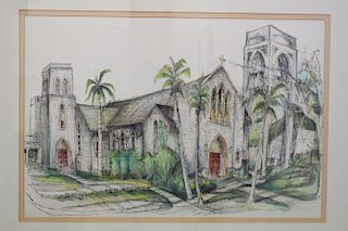 Richard Capes "Church of the Redeemer" Print