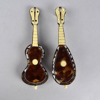 Two Antique Victorian Miniature Instruments