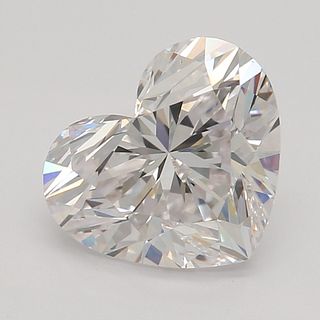 1.25 ct, Natural Faint Pink Color, VS2, Heart cut Diamond (GIA Graded), Appraised Value: $42,900 