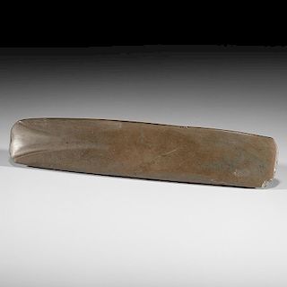 A Beveled Slate Gouge, From the Collection of Jan Sorgenfrei, Ohio