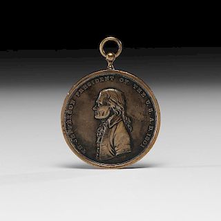 Thomas Jefferson Bronze Peace Medal