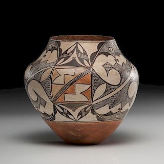 Acoma Pottery Olla, Exhibited at the Booth Western Art Museum, Cartersville, Georgia