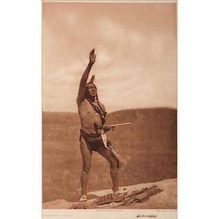 Edward Curtis (American , 1868-1952), Invocation-Sioux