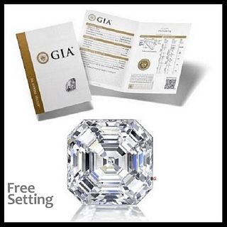 NO-RESERVE LOT: 1.51 ct, I/VS2, Square Emerald cut GIA Graded Diamond. Appraised Value: $21,800 