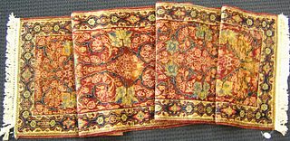 Sarouk runner, ca. 1930, with floral design on a r