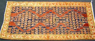 Persian runner, 20th c., 4'5" x 9'8", together wit