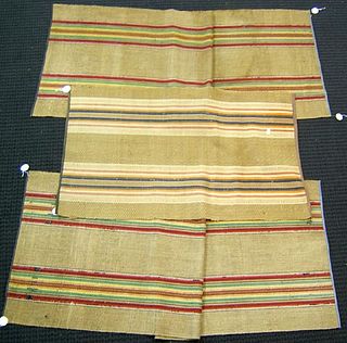 Five rag runners, mid 20th c., 17' x 3'6"(largest)