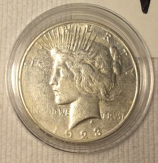 Beautiful U.S. 1923 Silver Dollar