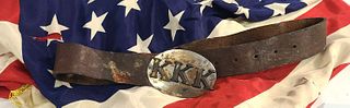 Rare Antique KKK Belt Buckle