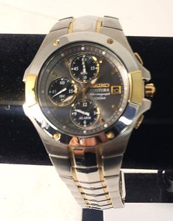 Exceptional Men's Seiko Chronograph Wrist Watch